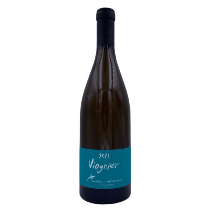 Domaine Aurelien Chatagnier Viognier dry white 2021 bottle