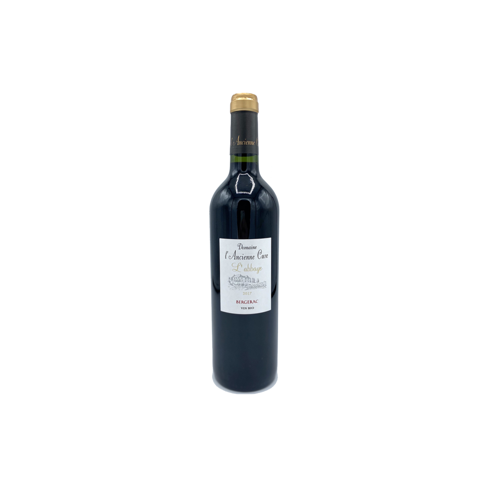 Domaine de l'ancienne Cure Bergerac "L'Abbaye" rouge 2017 bouteille
