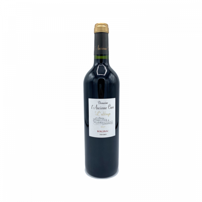 Domaine de l'ancienne Cure Bergerac "L'Abbaye" rouge 2017 bouteille
