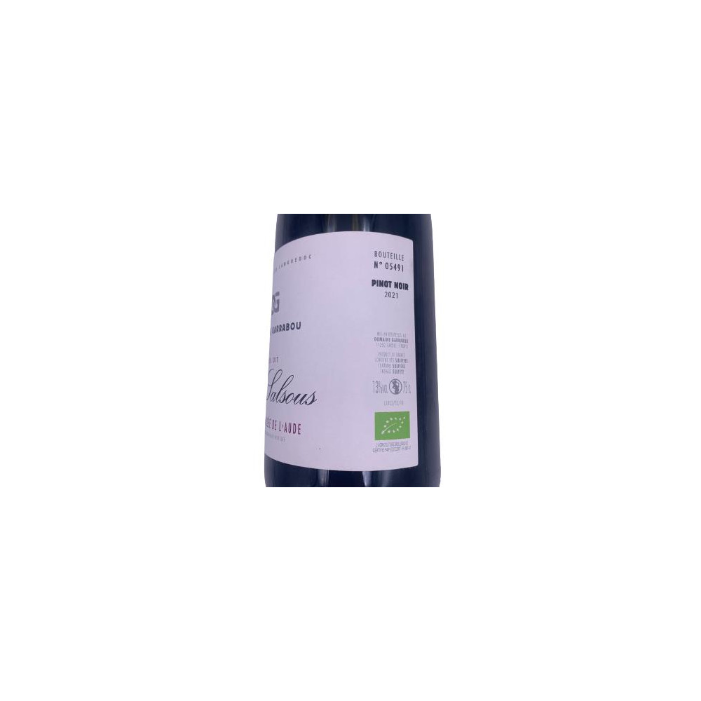Domaine Garrabou "Le Salsous" (pinot noir) red 2021