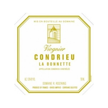 Domaine Rostaing Condrieu "La Bonnette" blanc sec 2012