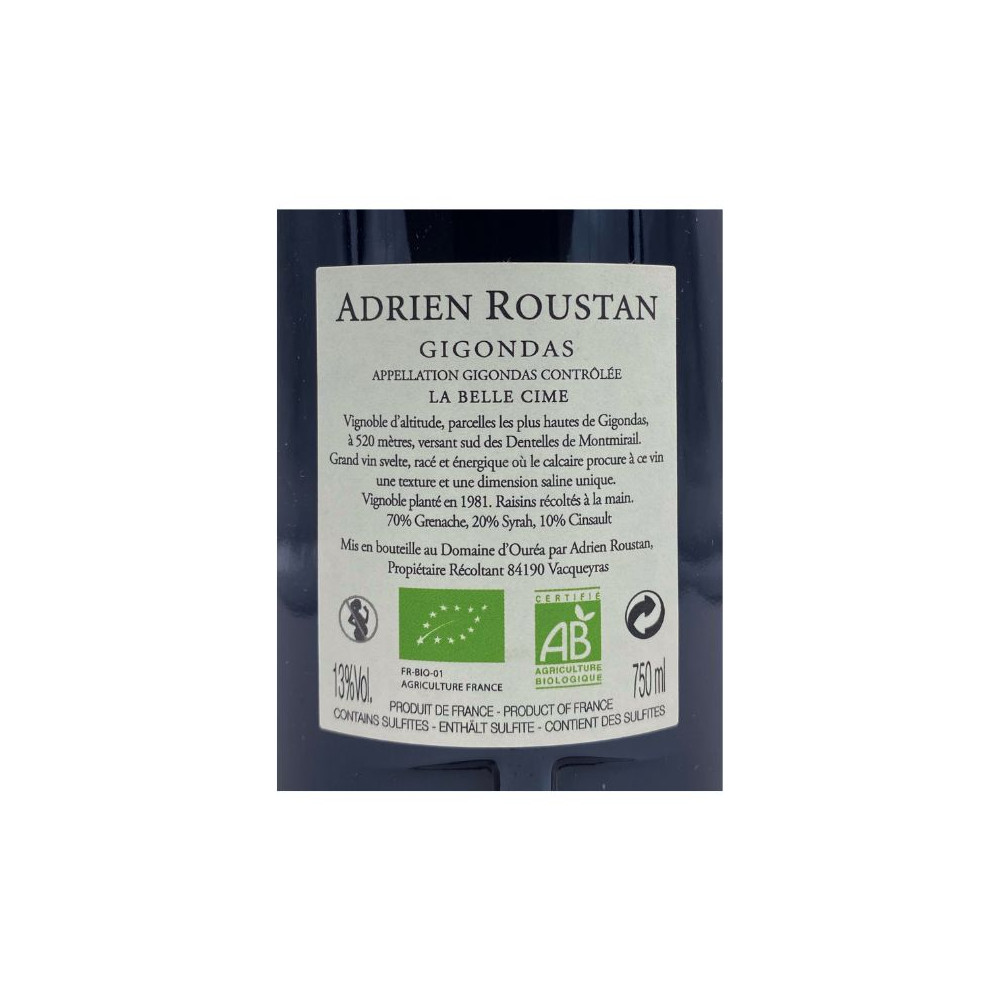 Domaine d'Ouréa Gigondas "La Belle Cime" rouge 2020