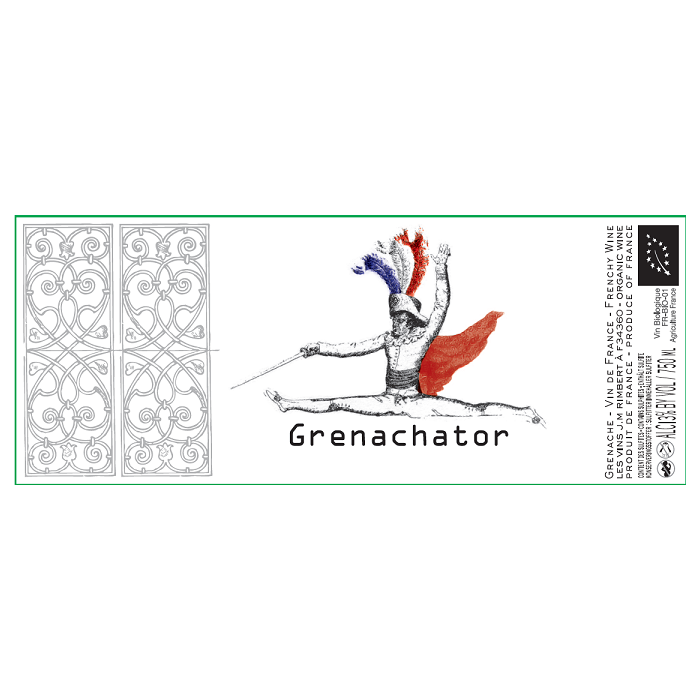 Domaine-Rimbert-Grenachator-2019 etiquette