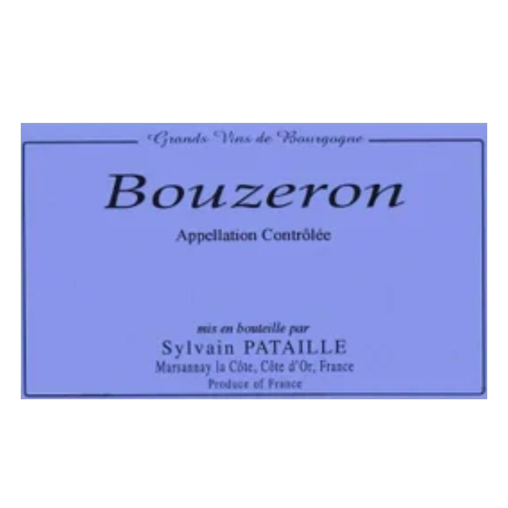 Domaine Sylvain Pataille Bouzeron blanc sec 2020 etiquette