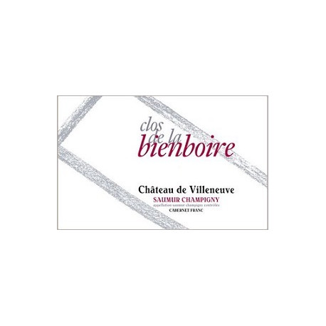 Château de Villeneuve Saumur-Champigny "Clos de la Bienboire" rouge 2021 etiquette