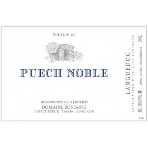 René Rostaing : Domaine Puech Noble Languedoc dry white 2020