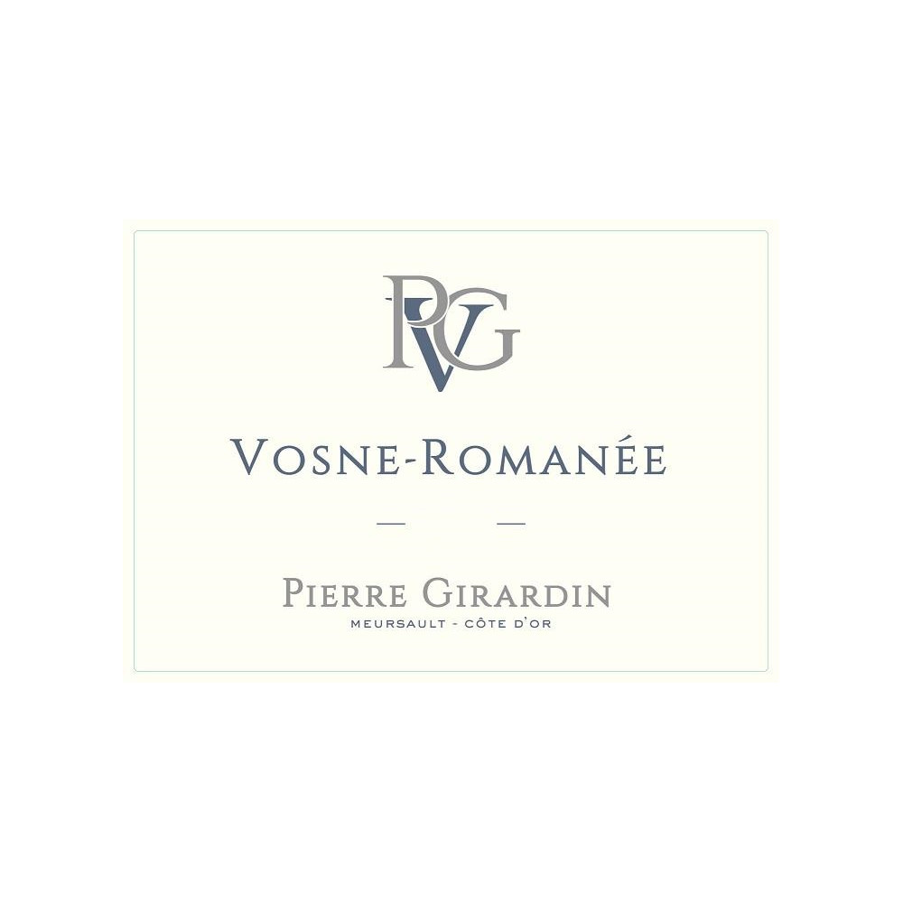 Domaine Pierre Girardin Vosne Romanée rouge 2020 etiquette