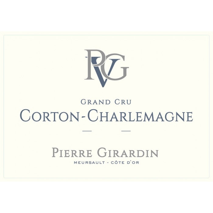 Domaine Pierre Girardin Corton-Charlemagne Grand Cru blanc sec 2020 etiquette