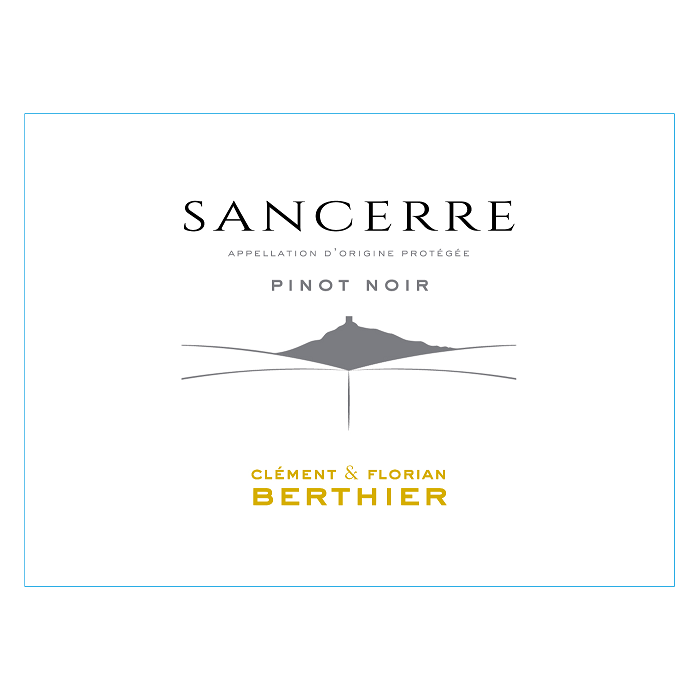 Domaine Berthier Sancerre rouge 2019 etiquette
