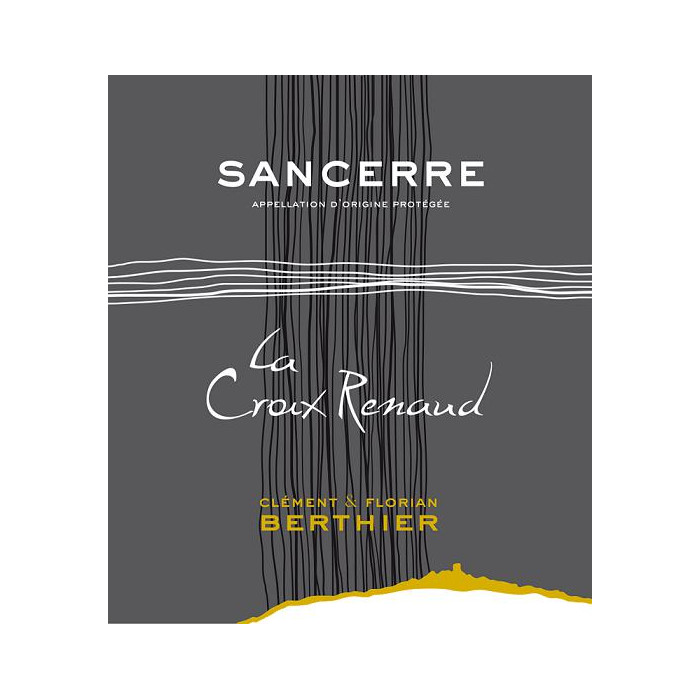 Domaine Berthier Sancerre "La Croix Renaud" rouge 2018 etiquette