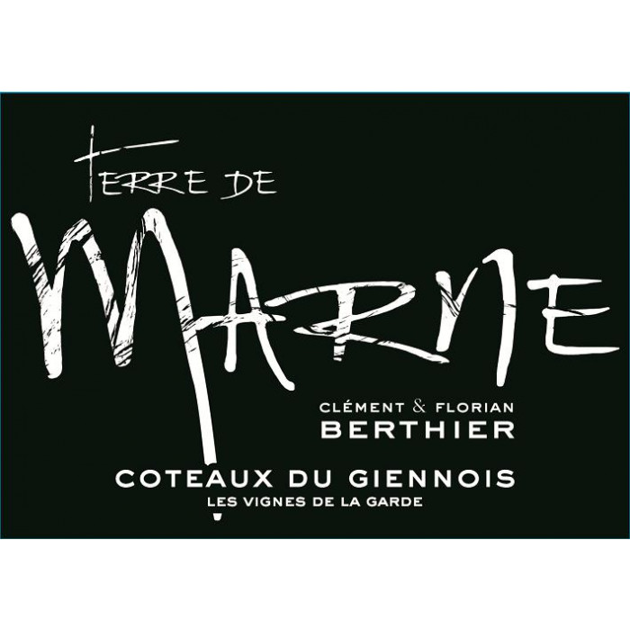TERRE DE MARNE Coteaux du Giennois Blanc 2020 etiquette