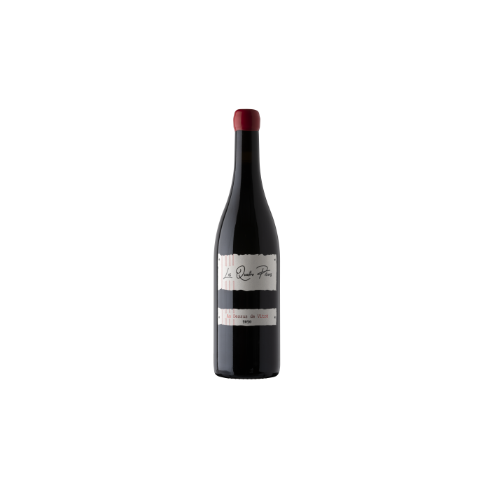Les Quatre Piliers Touraine " Au dessus de Vitré" (cabernet franc) rouge 2020 bouteille