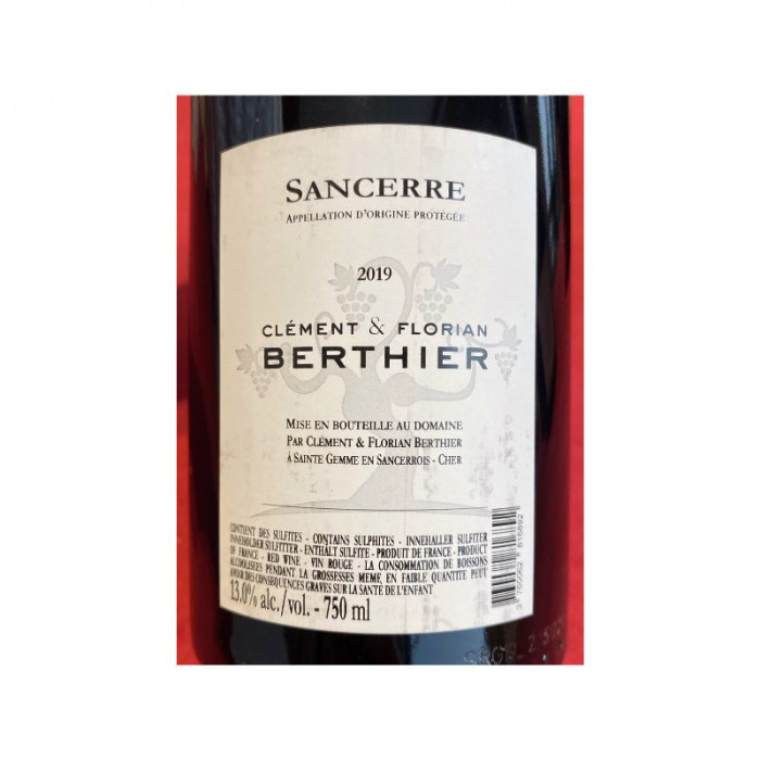 Domaine Berthier Sancerre rouge 2019