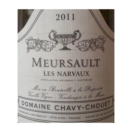 Domaine Chavy-Chouet Meursault "Les Narvaux" blanc sec 2013