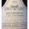 Domaine Chavy-Chouet Meursault 1er Cru "Les Charmes" blanc sec 2013 etiquette