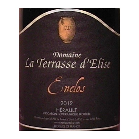 domaine de la Terrasse d'Elise Enclos (mourvedre) 2012