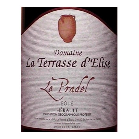domaine de la Terrasse d'Elise Le Pradel 2012