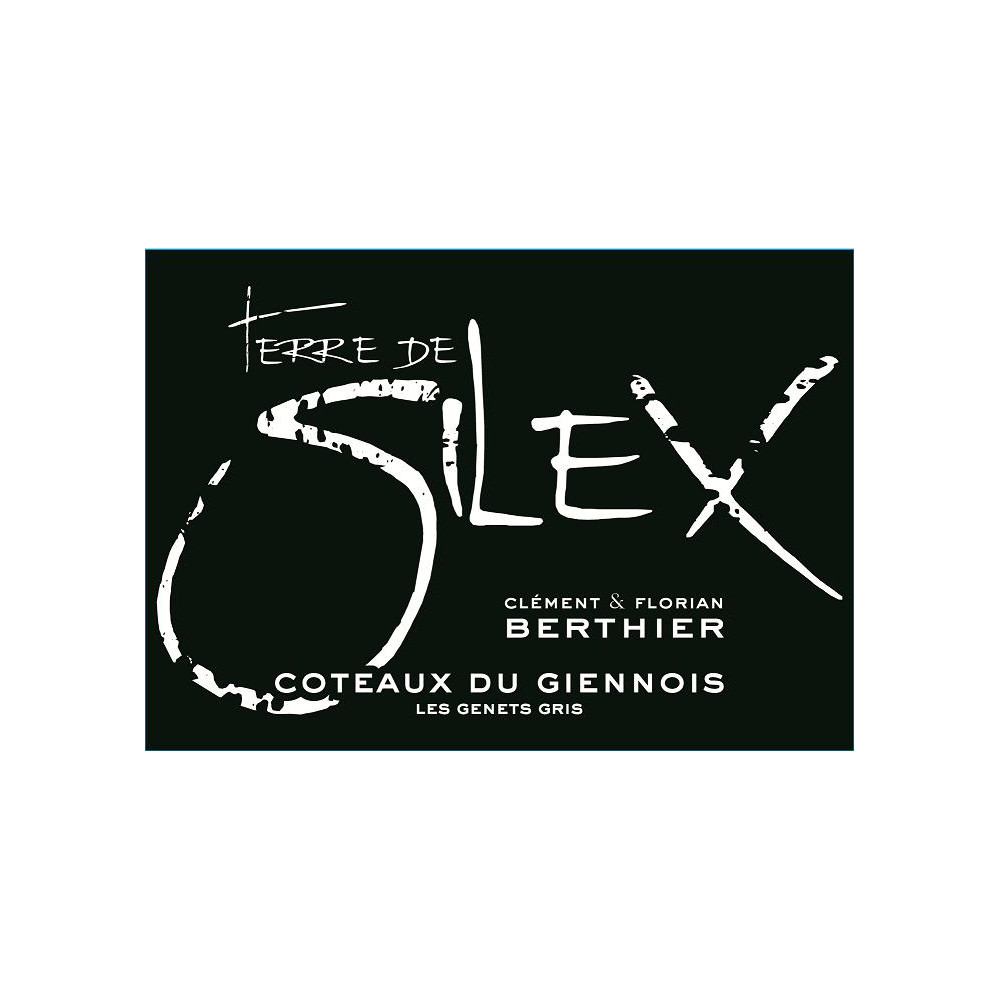 TERRE DE SILEX Coteaux du Giennois Blanc 2020 etiquette