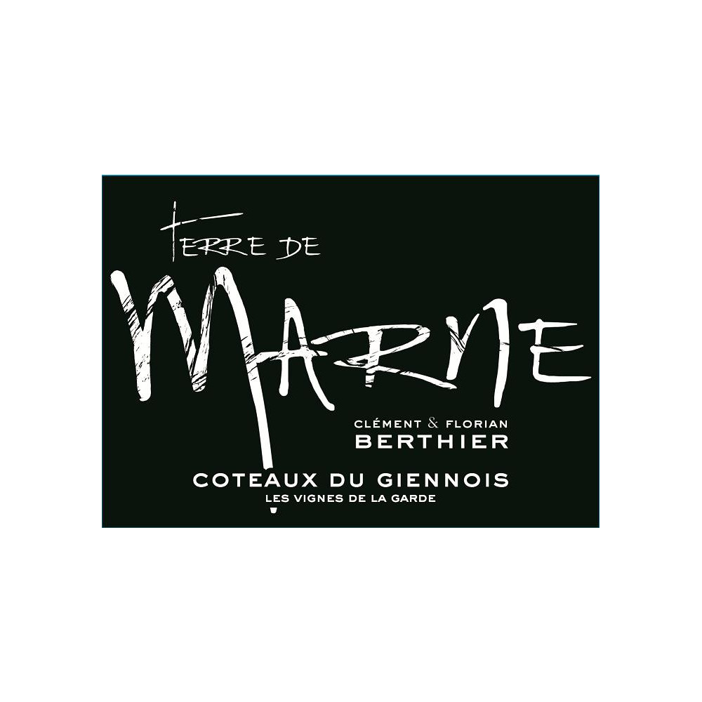 TERRE DE MARNE Coteaux du Giennois Blanc 2020 etiquette