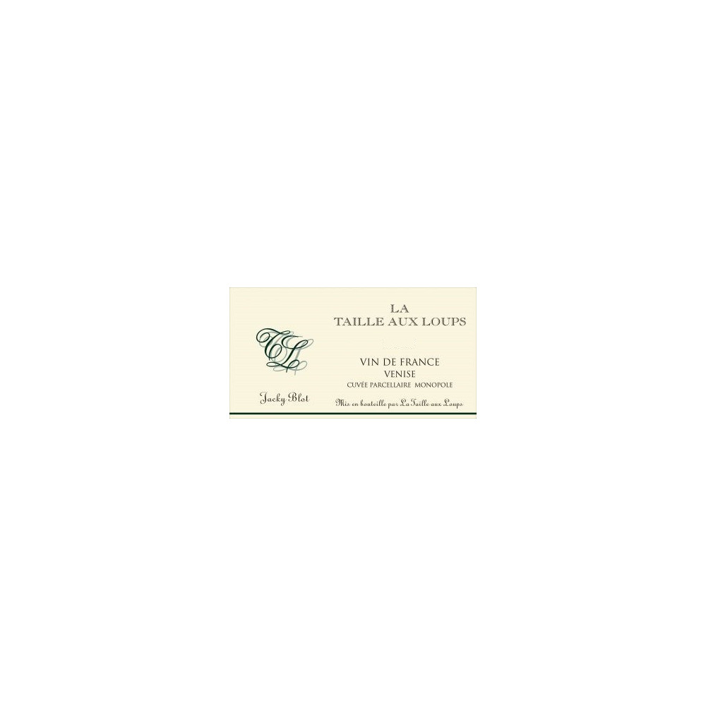 Domaine de la Taille aux Loups "Venise" blanc sec 2021 etiquette Domaine de la Taille aux Loups "Venise" blanc sec 2021 etiquette