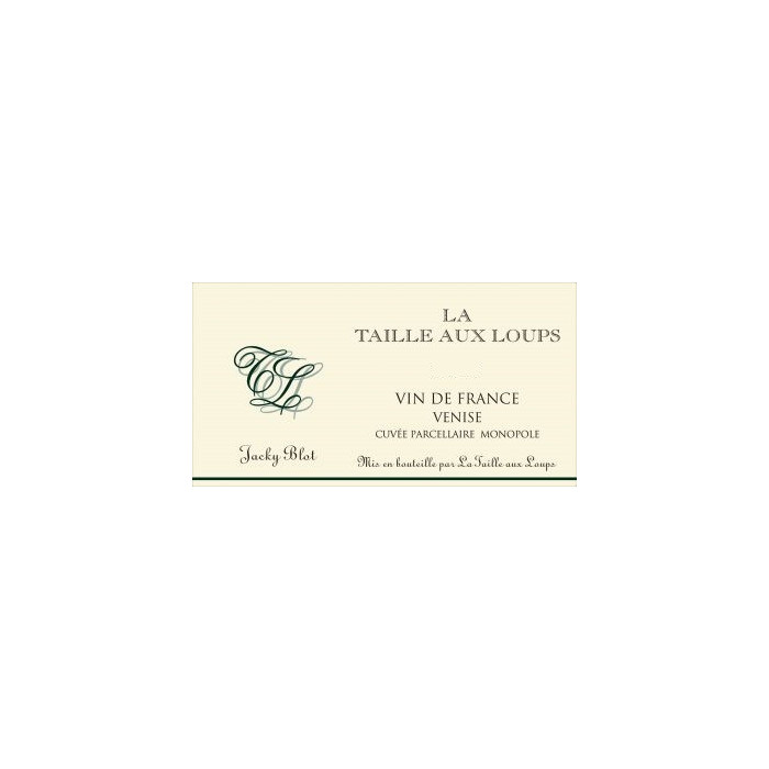 Domaine de la Taille aux Loups "Venise" blanc sec 2021 etiquette Domaine de la Taille aux Loups "Venise" blanc sec 2021 etiquette