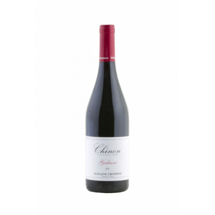 Domaine Grosbois Chinon "Gabare" rouge 2020 bouteille