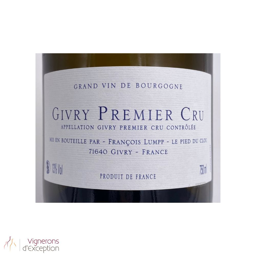 Domaine François Lumpp Givry 1er Cru "Petit Marole" dry white 2019
