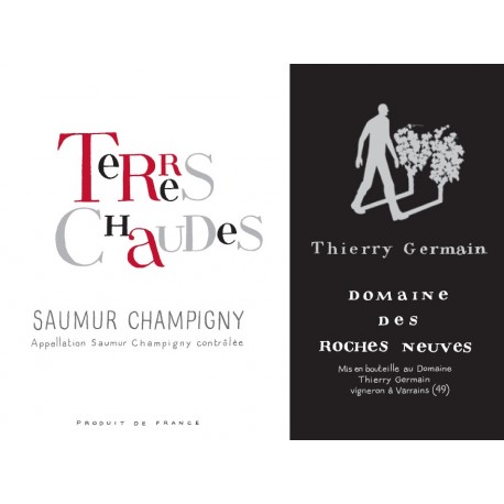 Domaine des Roches Neuves Saumur Champigny Terres Chaudes 2021 etiquette Domaine des Roches Neuves Saumur Champigny Terres Chaudes 2021 etiquette