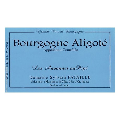 Domaine Sylvain Pataille Bourgogne Aligoté "Les Auvonnes au Pépé" blanc sec 2020