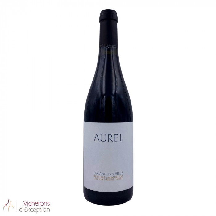 Domaine Les Aurelles Languedoc Pézenas "Aurel" rouge 2016 bouteille Domaine Les Aurelles Languedoc Pézenas "Aurel" rouge 2016 bouteille