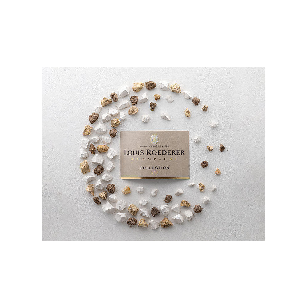 Champagne Roederer "Brut Collection 243" etiquette