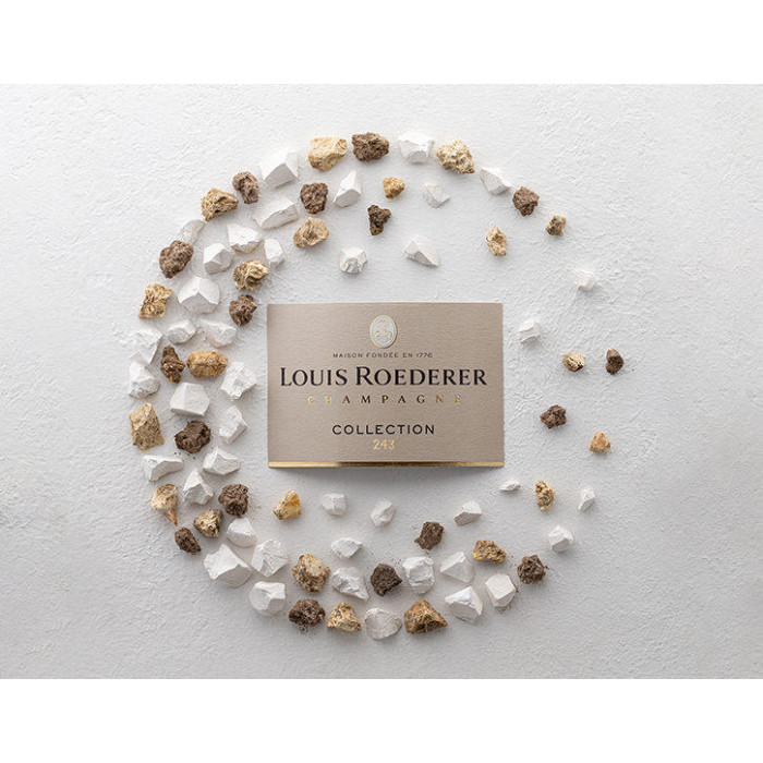 Champagne Roederer "Brut Collection 243" etiquette