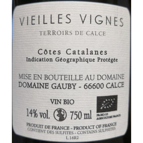 Domaine Gauby "Vieilles Vignes" red 2016
