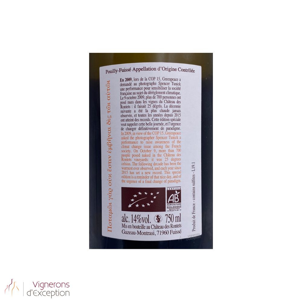 Château des Rontets Pouilly-Fuissé "Clos Varambon" 2019 blanc sec