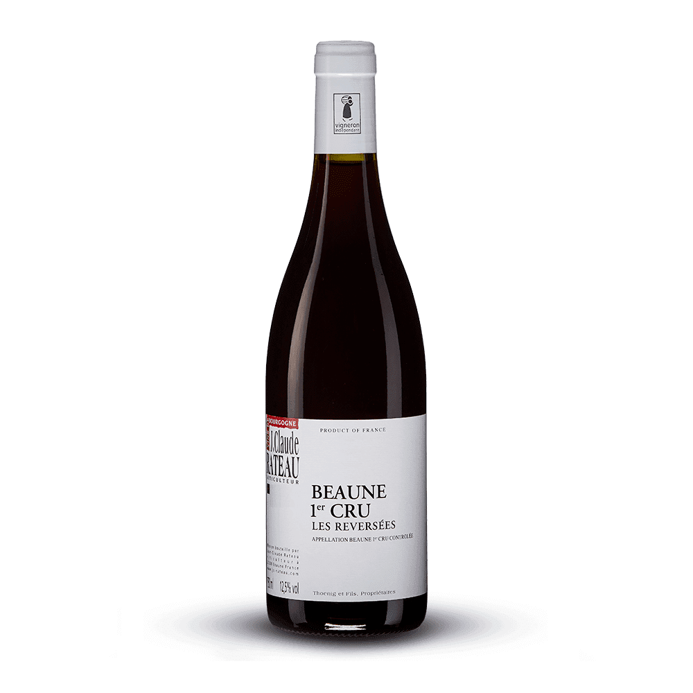 Jean-Claude Rateau Beaune 1er Cru "Les Reversées" rouge 2021 bouteille Jean-Claude Rateau Beaune 1er Cru "Les Reversées" rouge 2021 bouteille