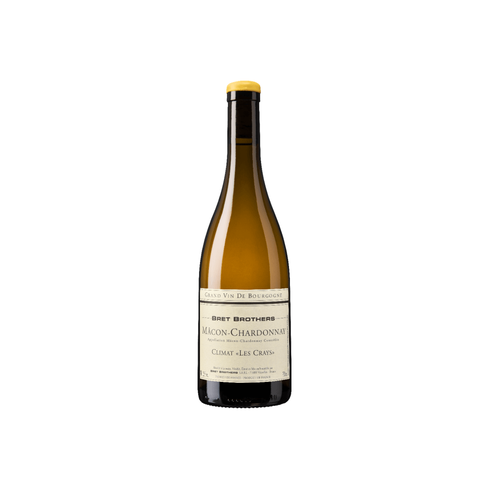 Bret Brothers Mâcon-Chardonnay "Les Crays" blanc sec 2021 bouteille