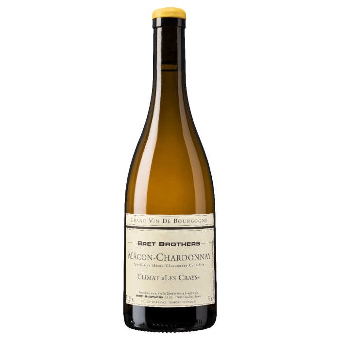 Bret Brothers Mâcon-Chardonnay "Les Crays" blanc sec 2021 bouteille