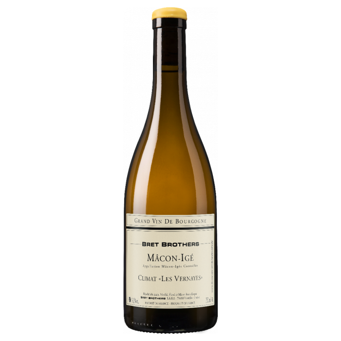 Bret Brothers Mâcon-Igé "Les Vernayes" blanc sec 2021 bouteille