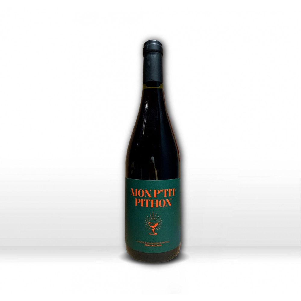 Olivier Pithon "Mon P'tit Pithon" rouge 2022 bouteille
