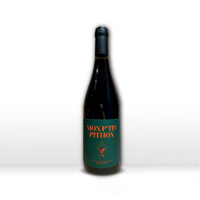 Olivier Pithon "Mon P'tit Pithon" rouge 2022 bouteille