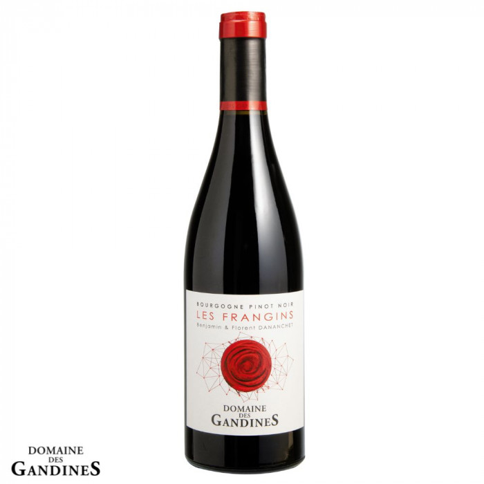 Domaine des Gandines Bourgogne "Les Frangins" rouge 2021 bouteille