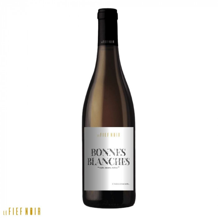 Le Fief Noir Anjou "Bonnes Blanches" (chenin) blanc sec 2021 bouteille Le Fief Noir Anjou "Bonnes Blanches" (chenin) blanc sec 2021 bouteille