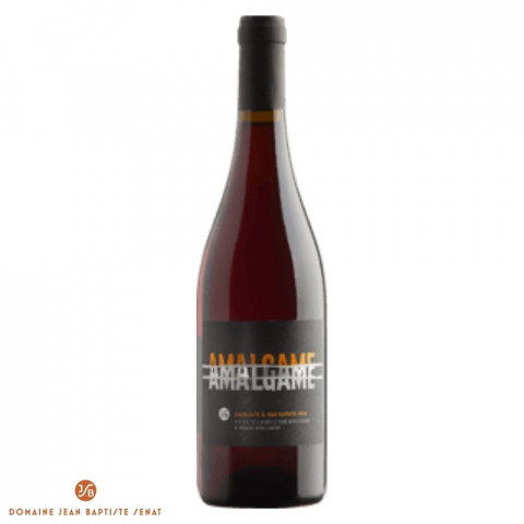 Domaine J-B. Sénat  "Amalgame" rouge 2022 etiquette 2