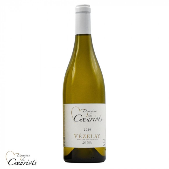Domaine des Coeuriots Vézelay "Le Clos" blanc sec 2020