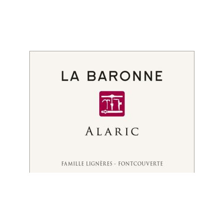 Château La Baronne "Alaric" 2017 etiquette