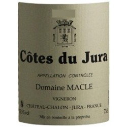 domaine macle cotes du Jura chardonnay savagnin 2018 bouteille 2