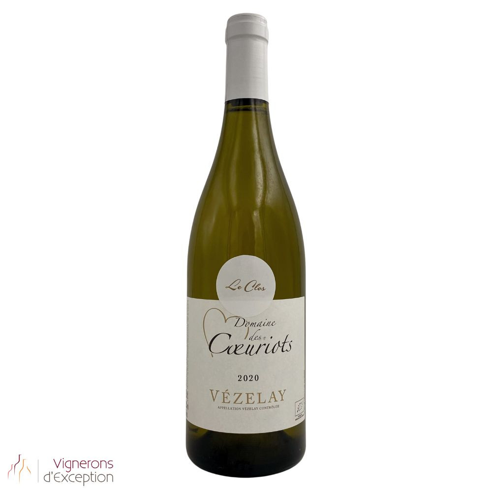 Domaine des Coeuriots Vézelay "Le Clos" blanc sec 2020