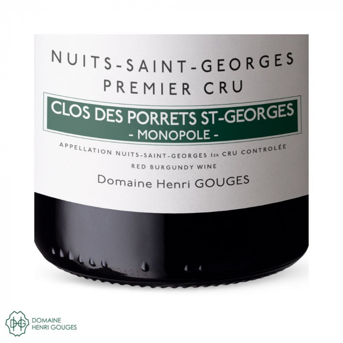 Domaine Henri Gouges Nuits-Saint-Georges 1er Cru "Clos des Porrets Saint-Georges" red 2017