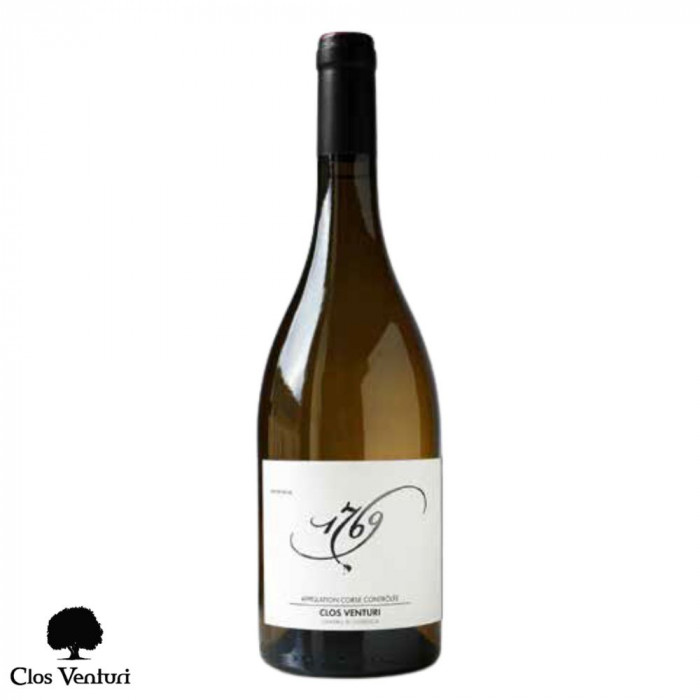 Vin Corse Clos Venturi "1769" vermentino blanc sec 2022