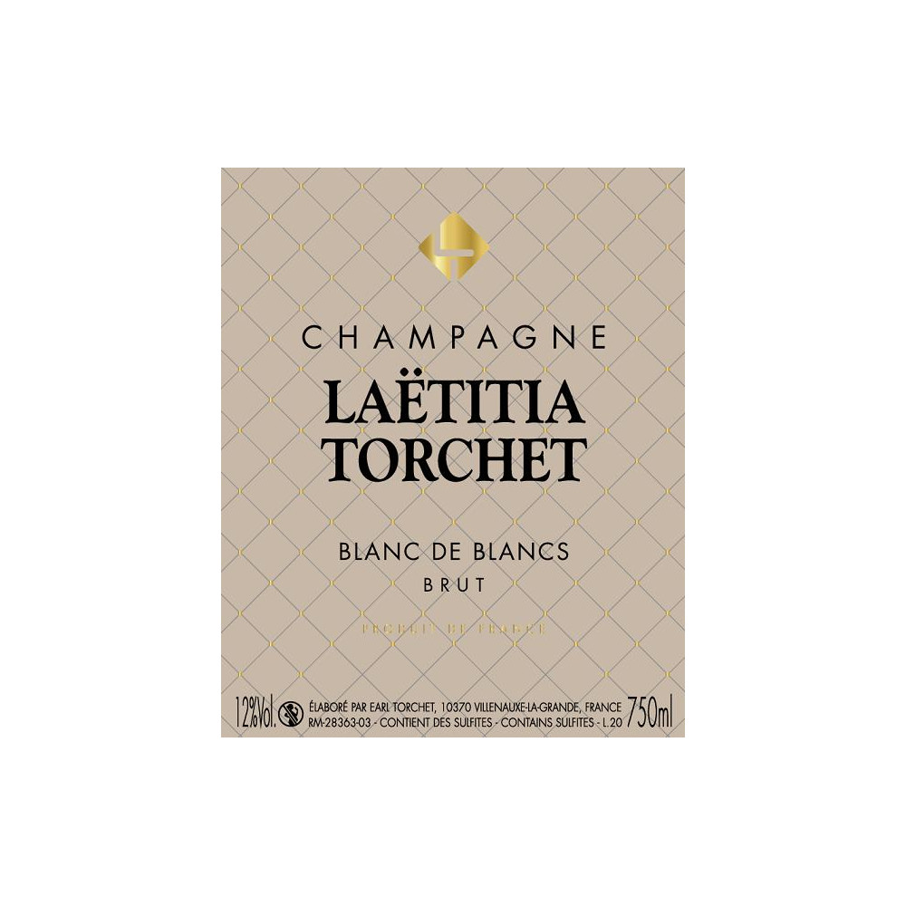 Champagne Laëtitia Torchet Blanc de Blancs Brut